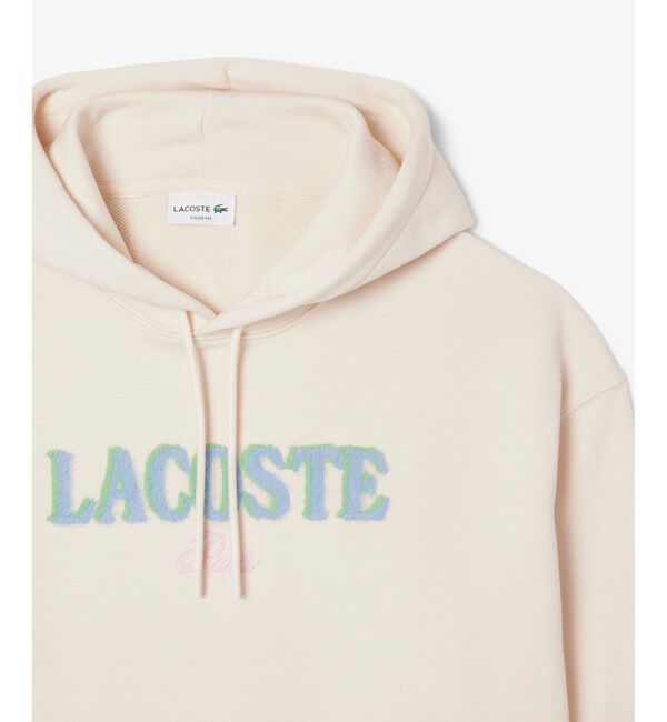 LACOSTE「シャギーブランドネームロゴスウェットフーディー」|パーカー|