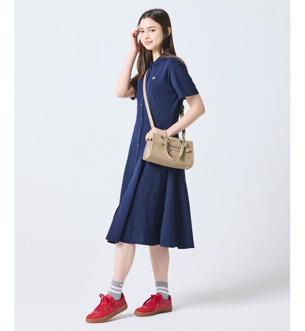 LACOSTE「セリス スモール トップハンドルバッグ」|ハンドバッグ|