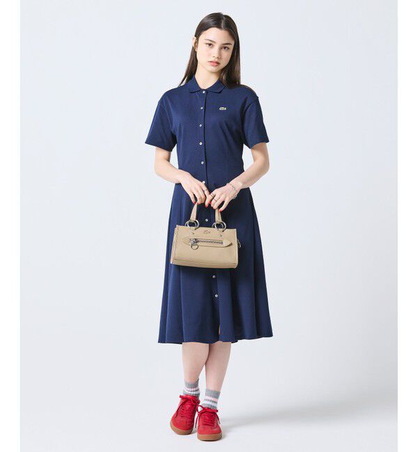 LACOSTE「セリス スモール トップハンドルバッグ」|ハンドバッグ|