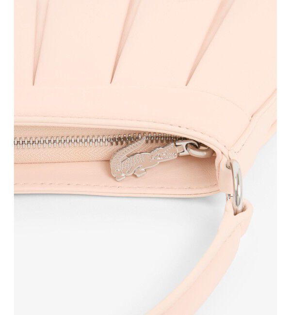 LACOSTE「LENGLEN  レザープリーツバッグ」|ハンドバッグ|