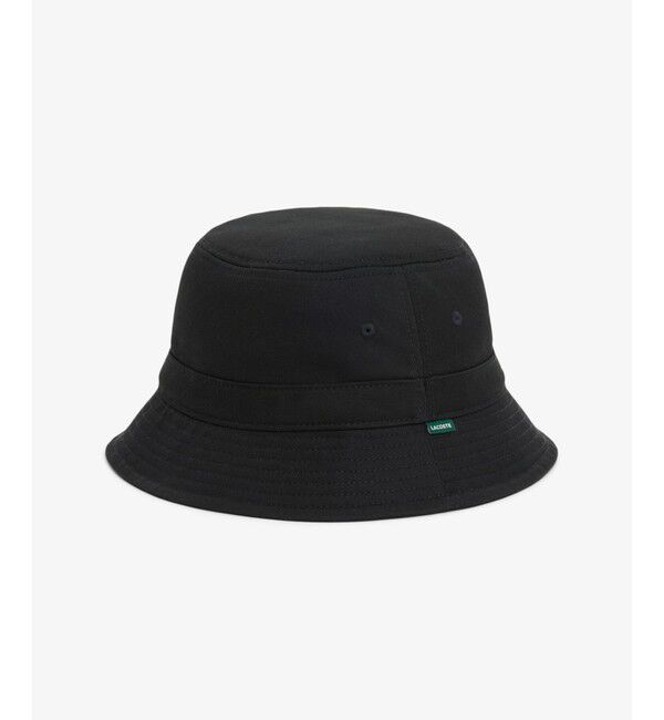 LACOSTE「コットンツイルバケットハット」|ハット|