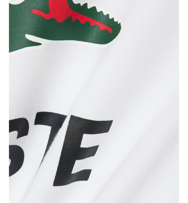 LACOSTE「ビッグワニロゴプリントTシャツ」|Tシャツ・カットソー|