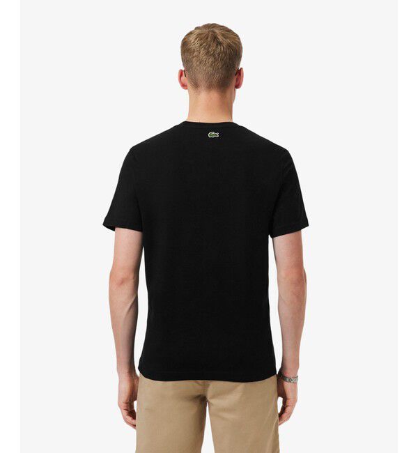 LACOSTE「ビッグワニロゴプリントTシャツ」|Tシャツ・カットソー|