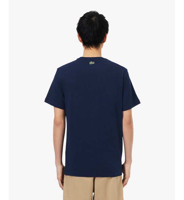 LACOSTE「ビッグワニロゴプリントTシャツ」|Tシャツ・カットソー|