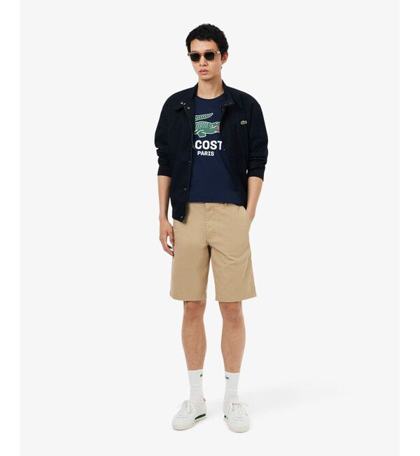 LACOSTE「ビッグワニロゴプリントTシャツ」|Tシャツ・カットソー|