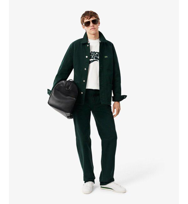 LACOSTE「ビッグワニグラフィックプリントTシャツ」|Tシャツ・カットソー|