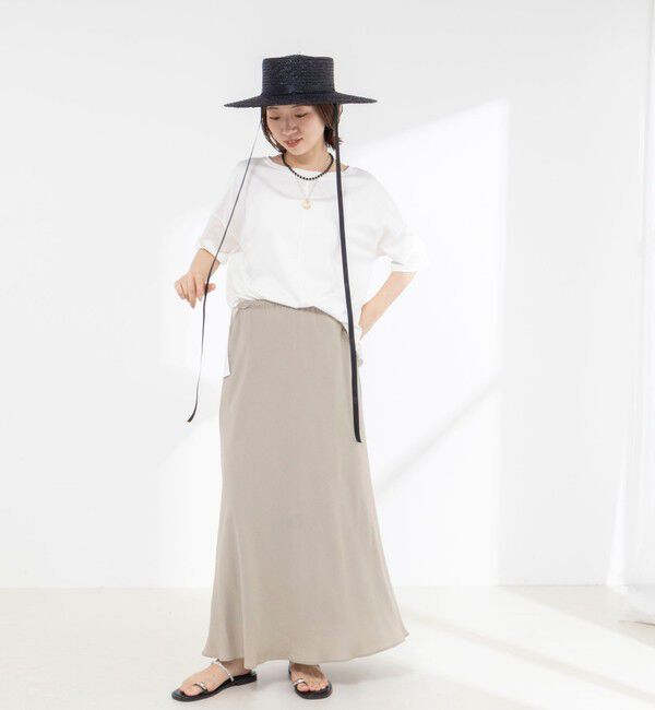 NOLLEY'S「【WEB限定】ウォッシャブルリヨセル綿オトナT」|Tシャツ・カットソー|