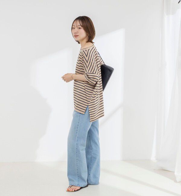 NOLLEY'S「【WEB限定】ウォッシャブルリヨセル綿オトナT」|Tシャツ・カットソー|