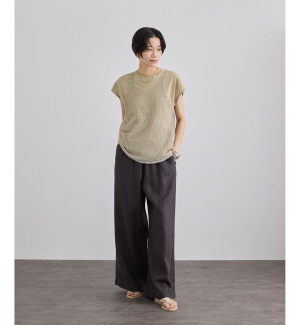 SALON adam et rope'「プリマベールリラックスドルマンスリーブプルオーバー / UVケア」|Tシャツ・カットソー|