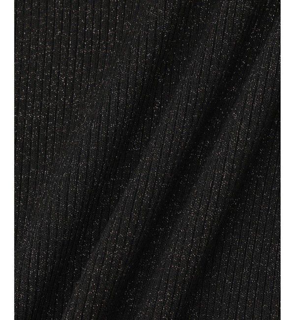 ADAM ET ROPE'「【WEB限定】ラメリブタートルネックプルオーバー」|ニット・セーター|