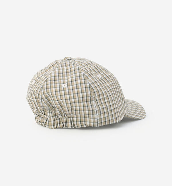  「DANTON | ウェザー チェック 6Pキャップ UNISEX」|キャップ・キャスケット|
