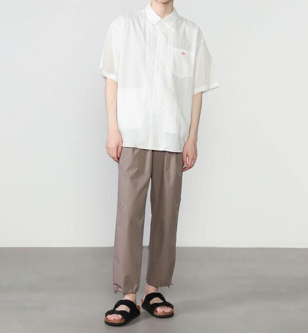 DANTON「DANTON | コットンローン 半袖ワークシャツ MEN」|シャツ・ブラウス|