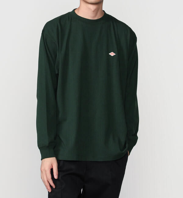 DANTON「DANTON | クルーネック 長袖Tシャツ SOLID MEN」|Tシャツ・カットソー|