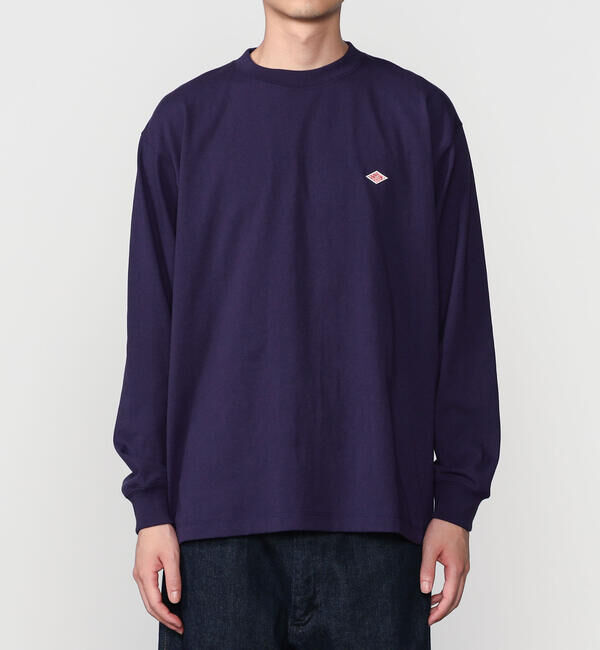 DANTON「DANTON | クルーネック 長袖Tシャツ SOLID MEN」|Tシャツ・カットソー|