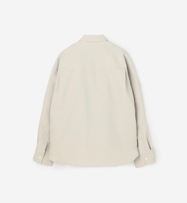 DANTON「DANTON | カルゼ レギュラーカラー長袖シャツ WOMEN」|シャツ・ブラウス|