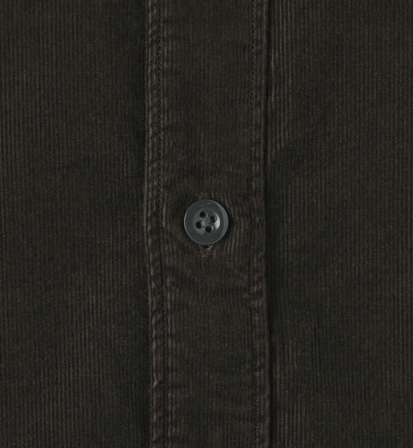 DANTON「DANTON | コーデュロイ バンドカラー長袖シャツ MEN」|シャツ・ブラウス|