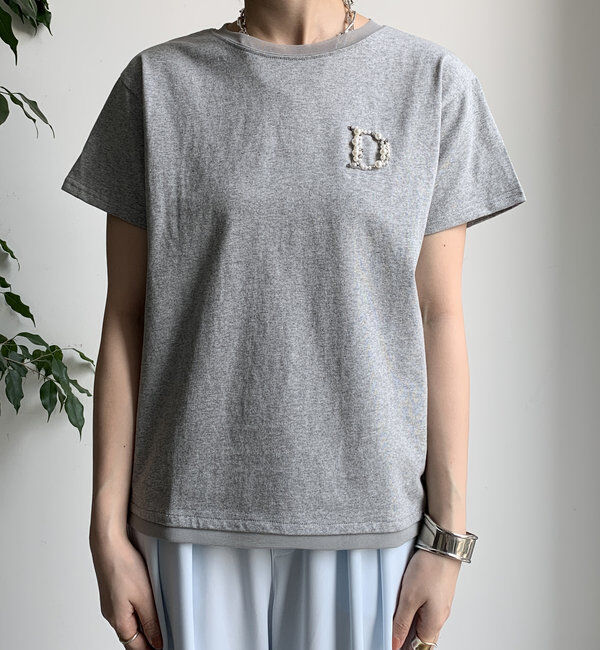  「DビジューTEE」|Tシャツ・カットソー|