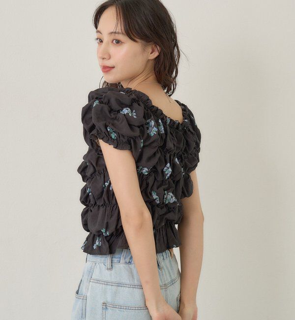  「【お気に入り登録数1万突破！】クシュクシュブラウス」|シャツ・ブラウス|