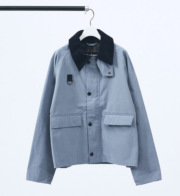 ABAHOUSE「【Barbour / バブアー】 OS SPEY CASUAL JACKET /」|ブルゾン・スタジャン|ブルーグレー