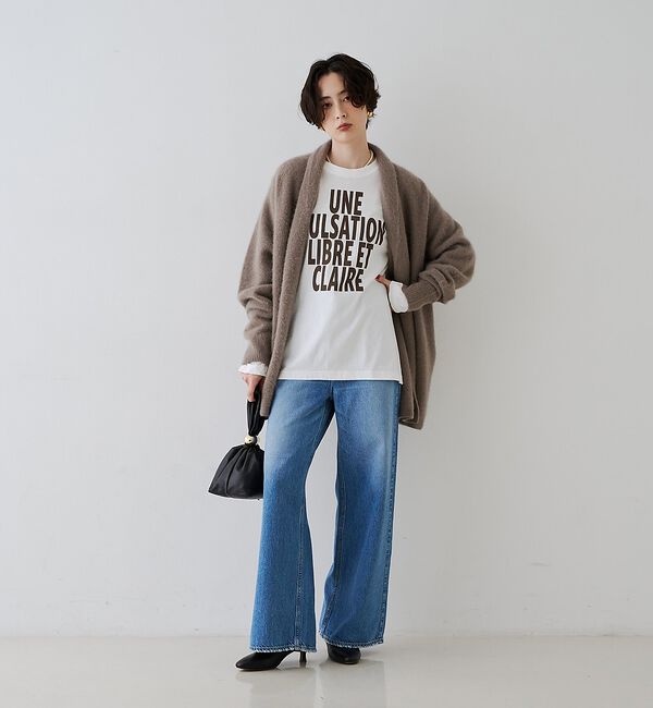 Rouge vif「ロゴ＆フォトロングスリーブTシャツ【予約】」|Tシャツ・カットソー|