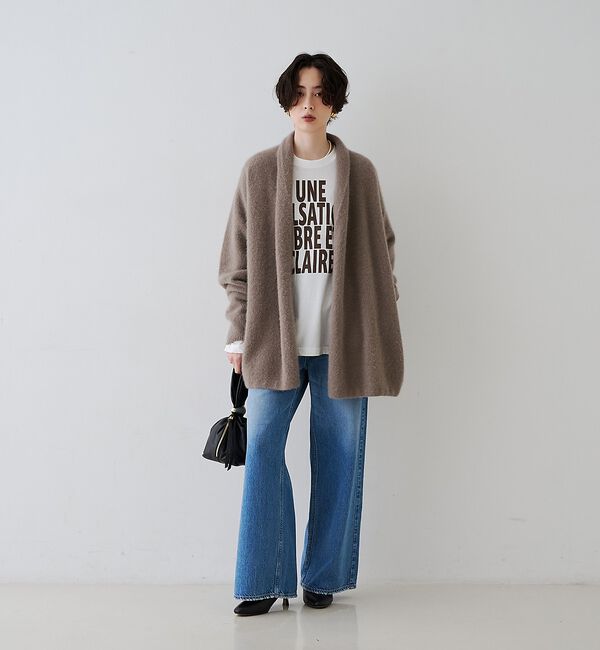Rouge vif「ロゴ＆フォトロングスリーブTシャツ【予約】」|Tシャツ・カットソー|