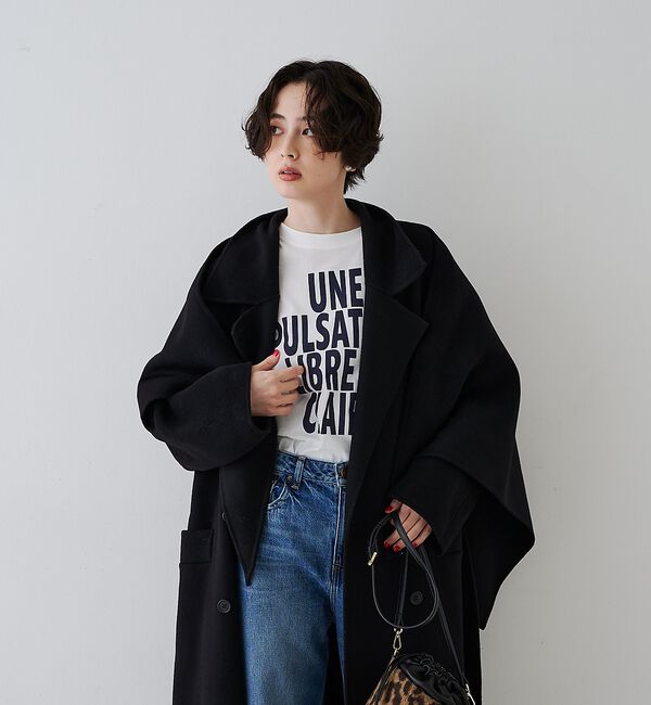 Rouge vif「ロゴ＆フォトロングスリーブTシャツ【予約】」|Tシャツ・カットソー|