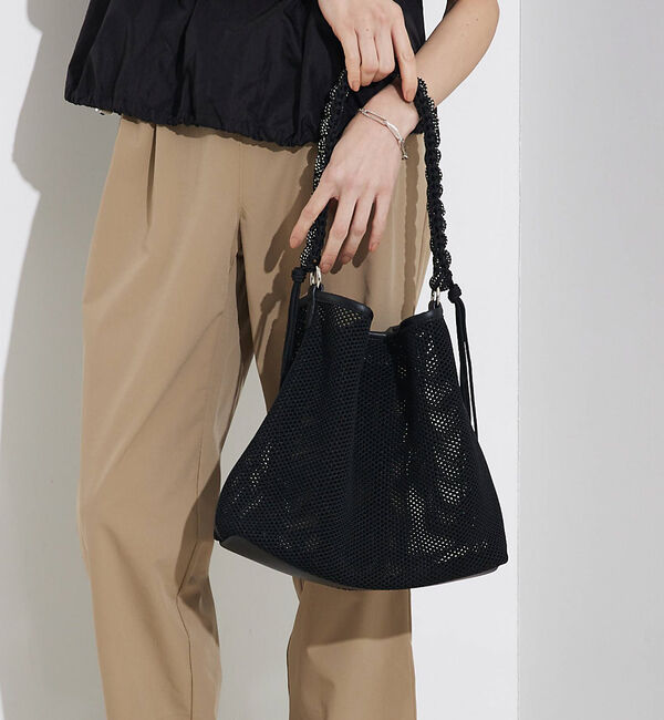 LOWELL things「●SOEURメッシュトート」|トートバッグ|ブラック