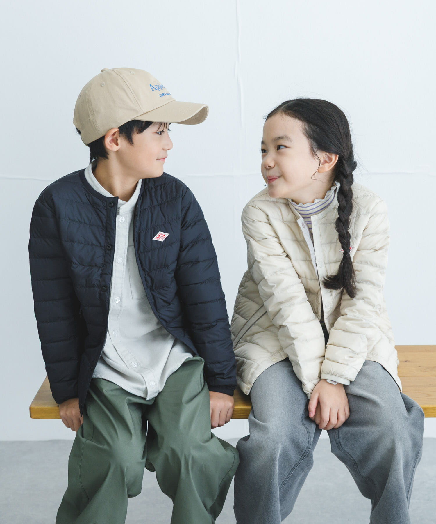 URBAN RESEARCH DOORS「DANTON　INNER DOWN CREW-NECK JACKET(KIDS)」|その他|