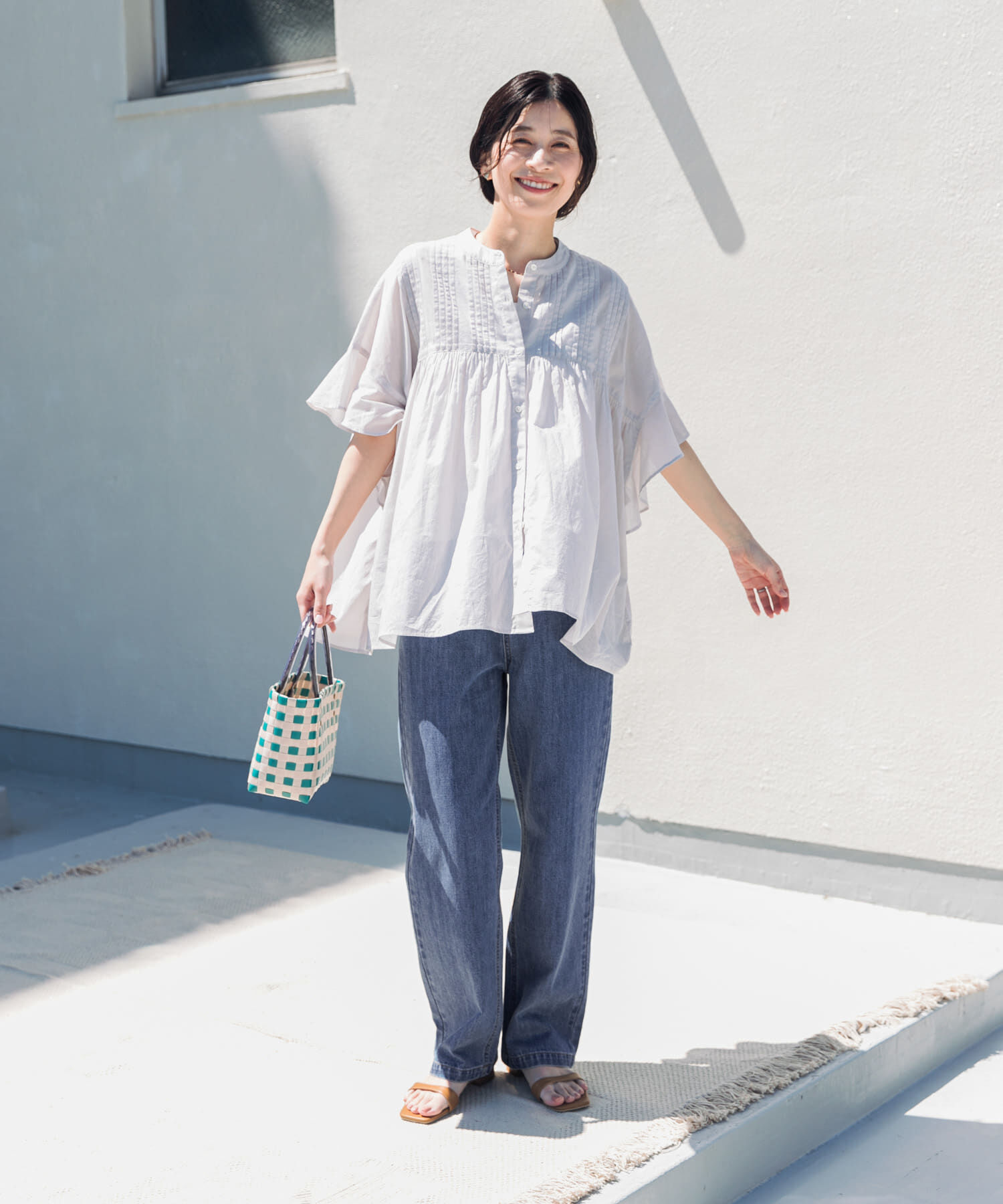 URBAN RESEARCH DOORS「デニムワイドパンツ」|その他|
