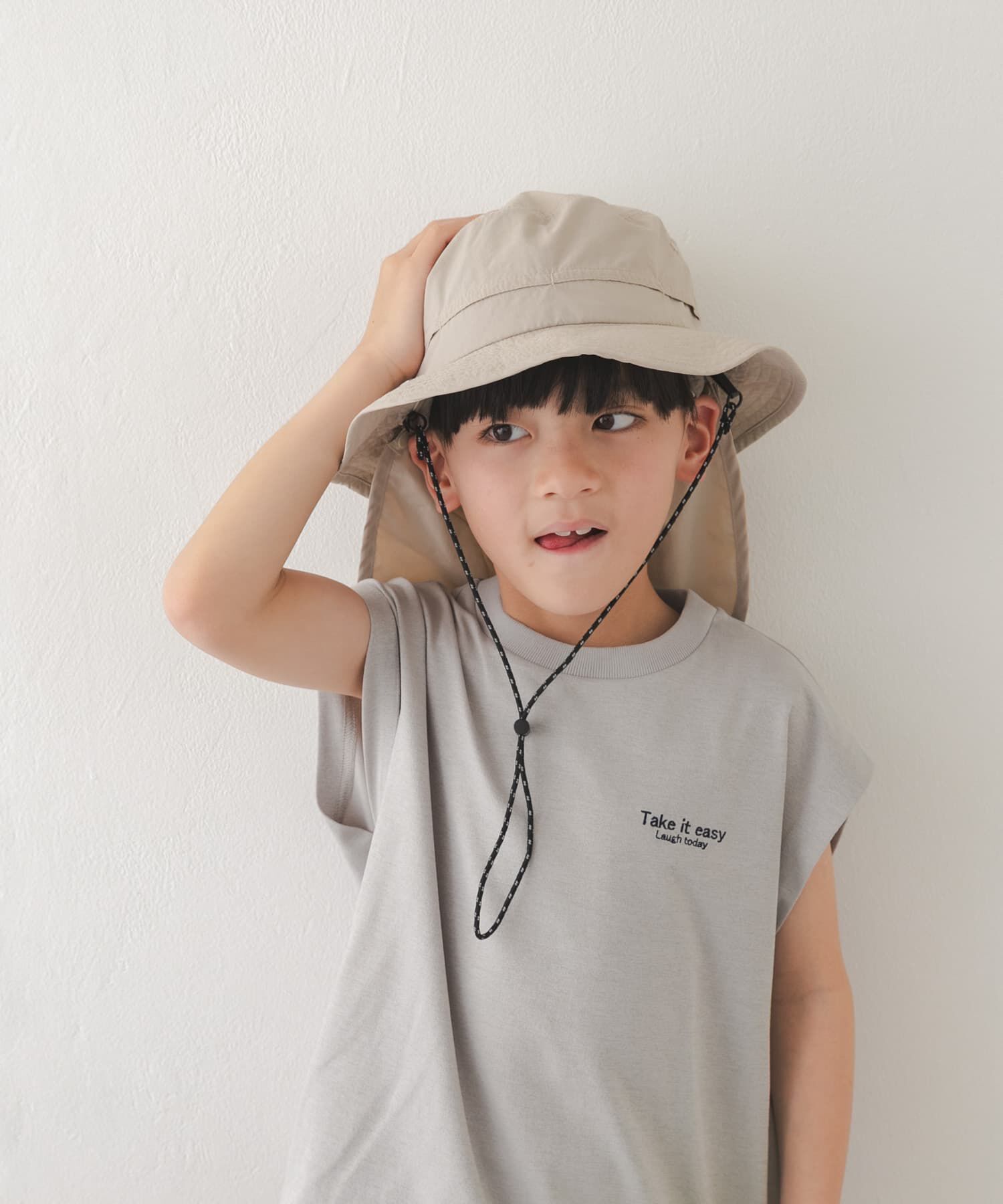 URBAN RESEARCH DOORS「撥水UVポケッタブルハット(KIDS)」|その他|