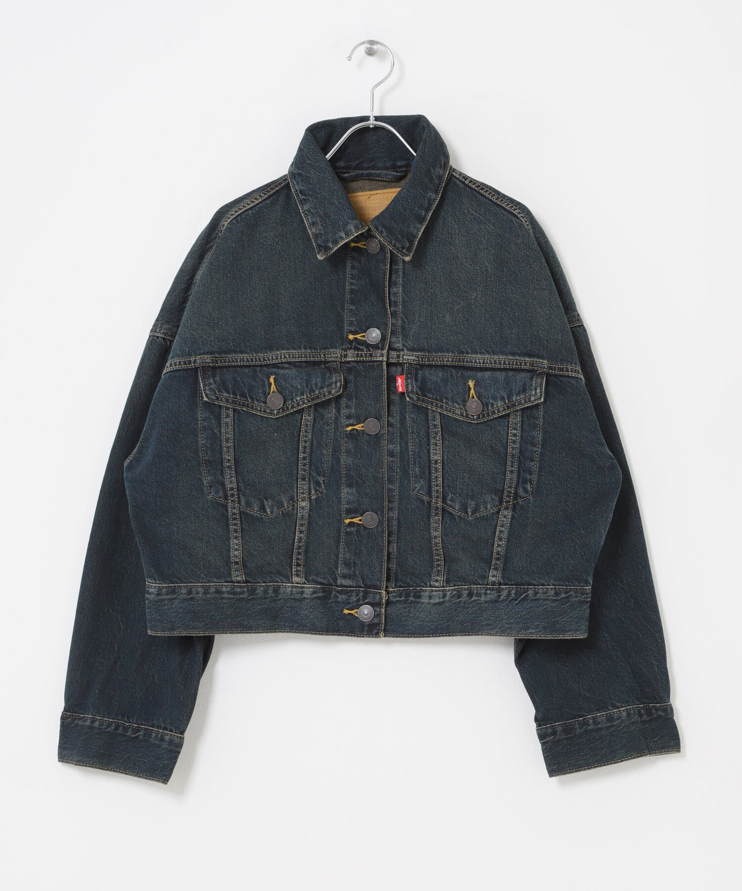 Sonny Label 「Levi&rsquo;s　LOOSE CROP TRUCKER」|デニムジャケット|