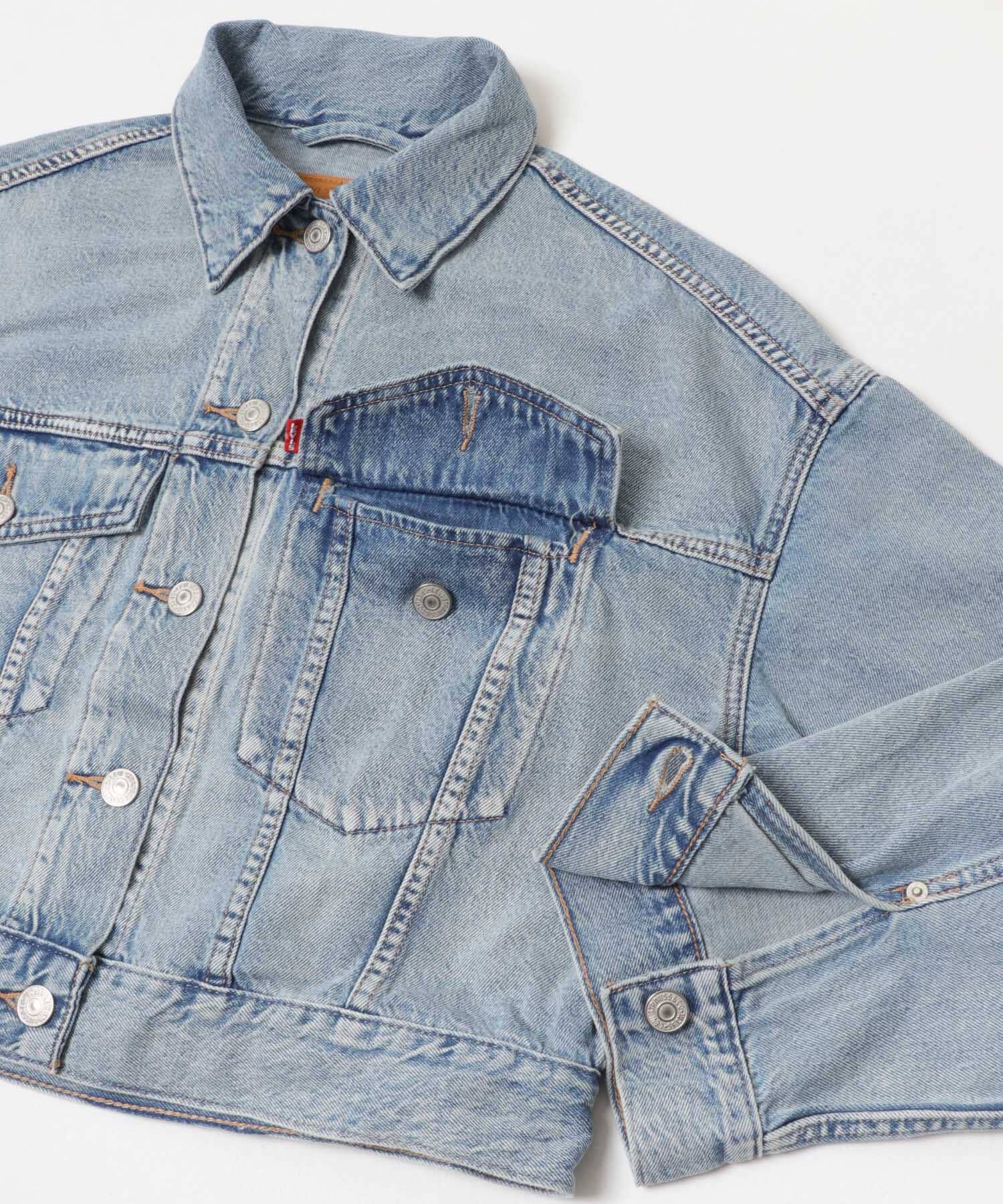 Sonny Label 「Levi&rsquo;s　LOOSE CROP TRUCKER」|デニムジャケット|
