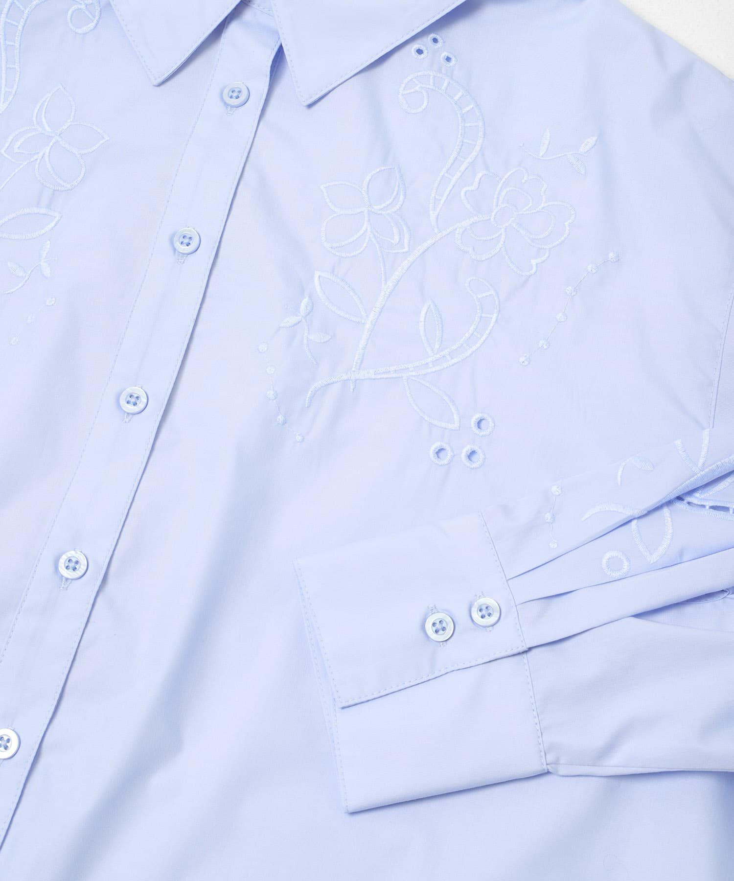 SENSE OF PLACE by URBAN RESEARCH「カットワークエンブロイダリーシャツ」|シャツ・ブラウス|