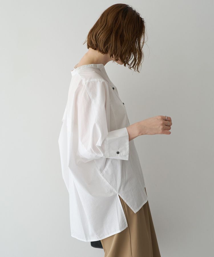 YECCA VECCA「ペーパータッチドルマンシャツ」|シャツ・ブラウス|