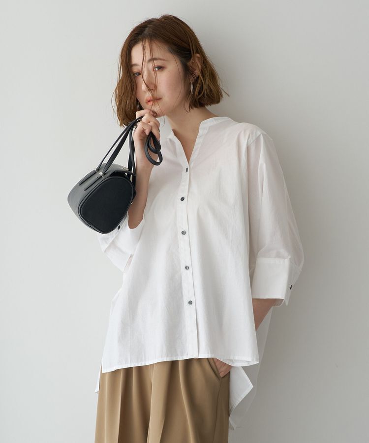YECCA VECCA「ペーパータッチドルマンシャツ」|シャツ・ブラウス|