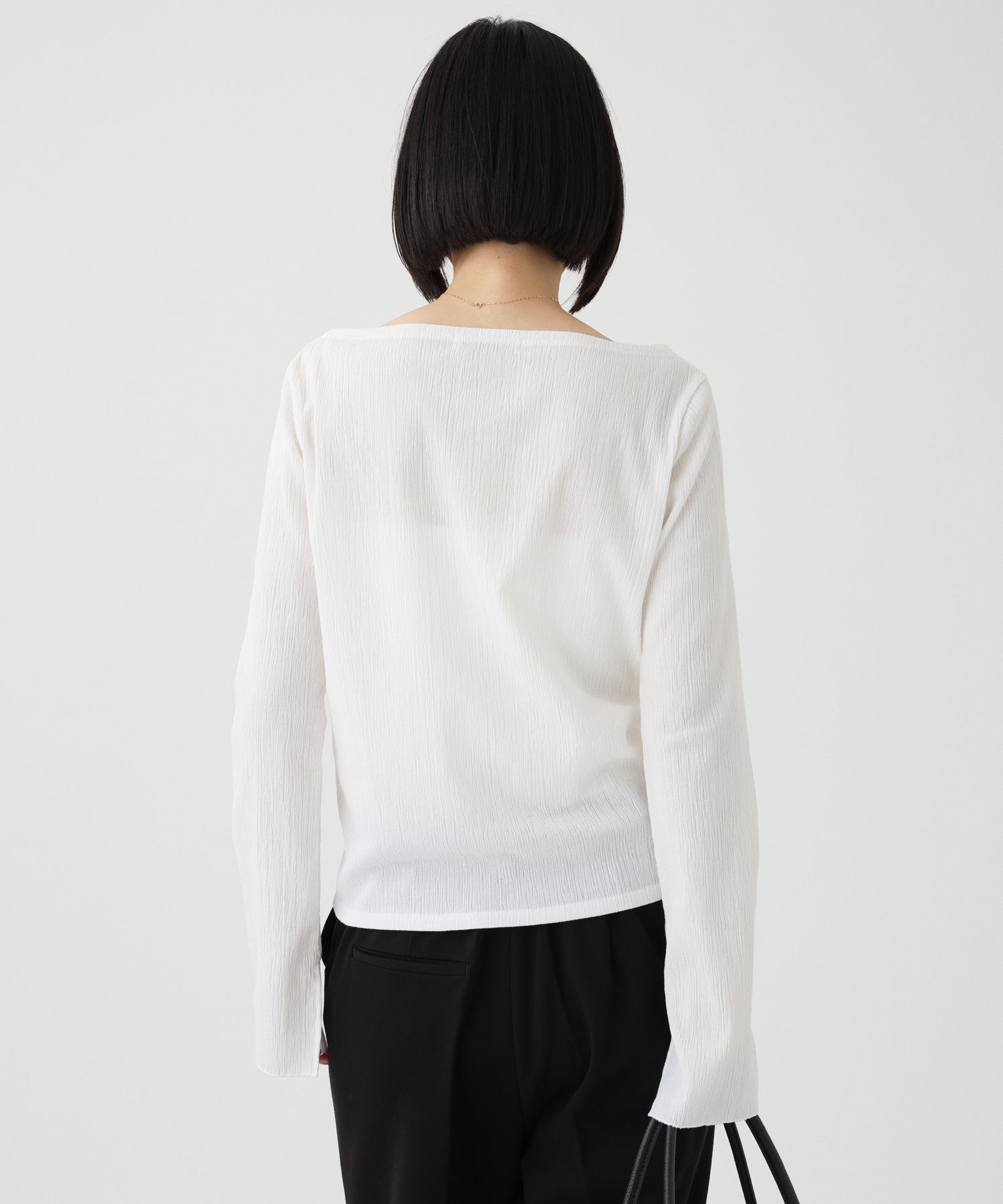 BABYLONE「クレープジャージープルオーバー」|Tシャツ・カットソー|