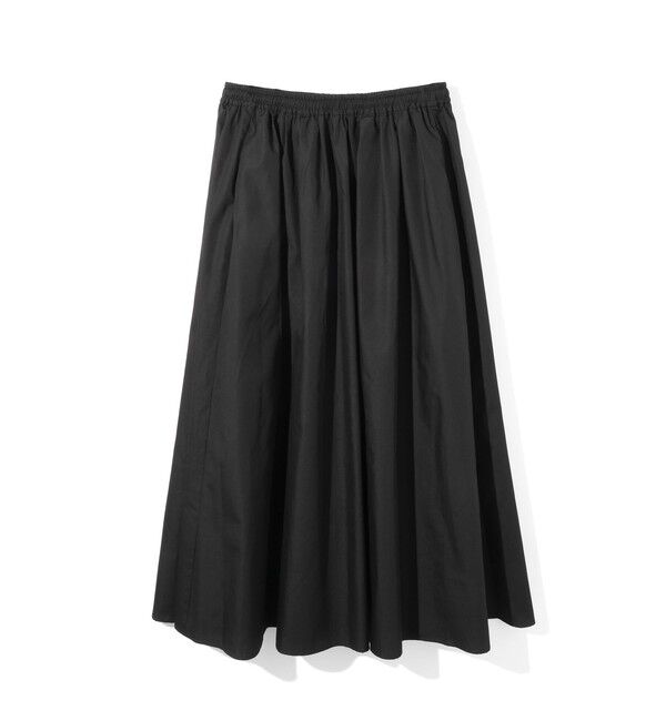 MIDIUMISOLID「MIDIUMISOLID for Ladies タックドギャザーボリュームスカート」|スカート|
