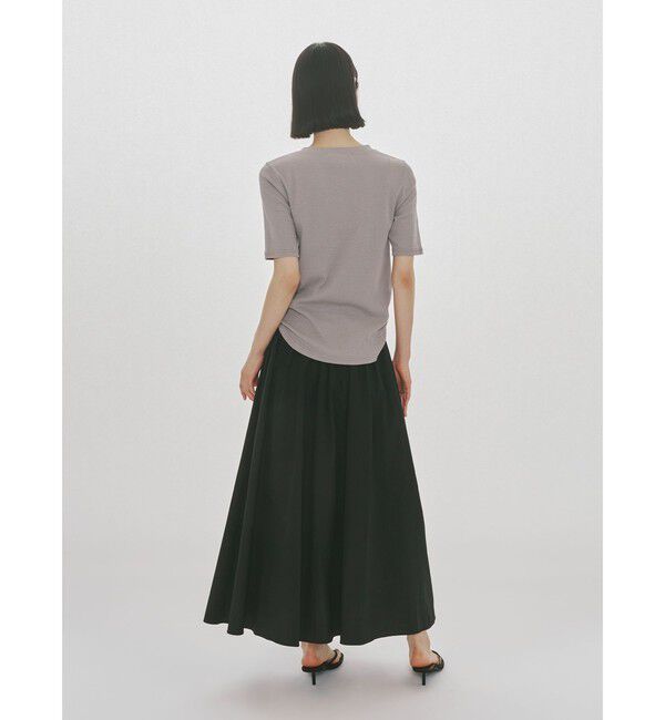 MIDIUMISOLID「MIDIUMISOLID for Ladies タックドギャザーボリュームスカート」|スカート|