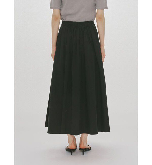 MIDIUMISOLID「MIDIUMISOLID for Ladies タックドギャザーボリュームスカート」|スカート|