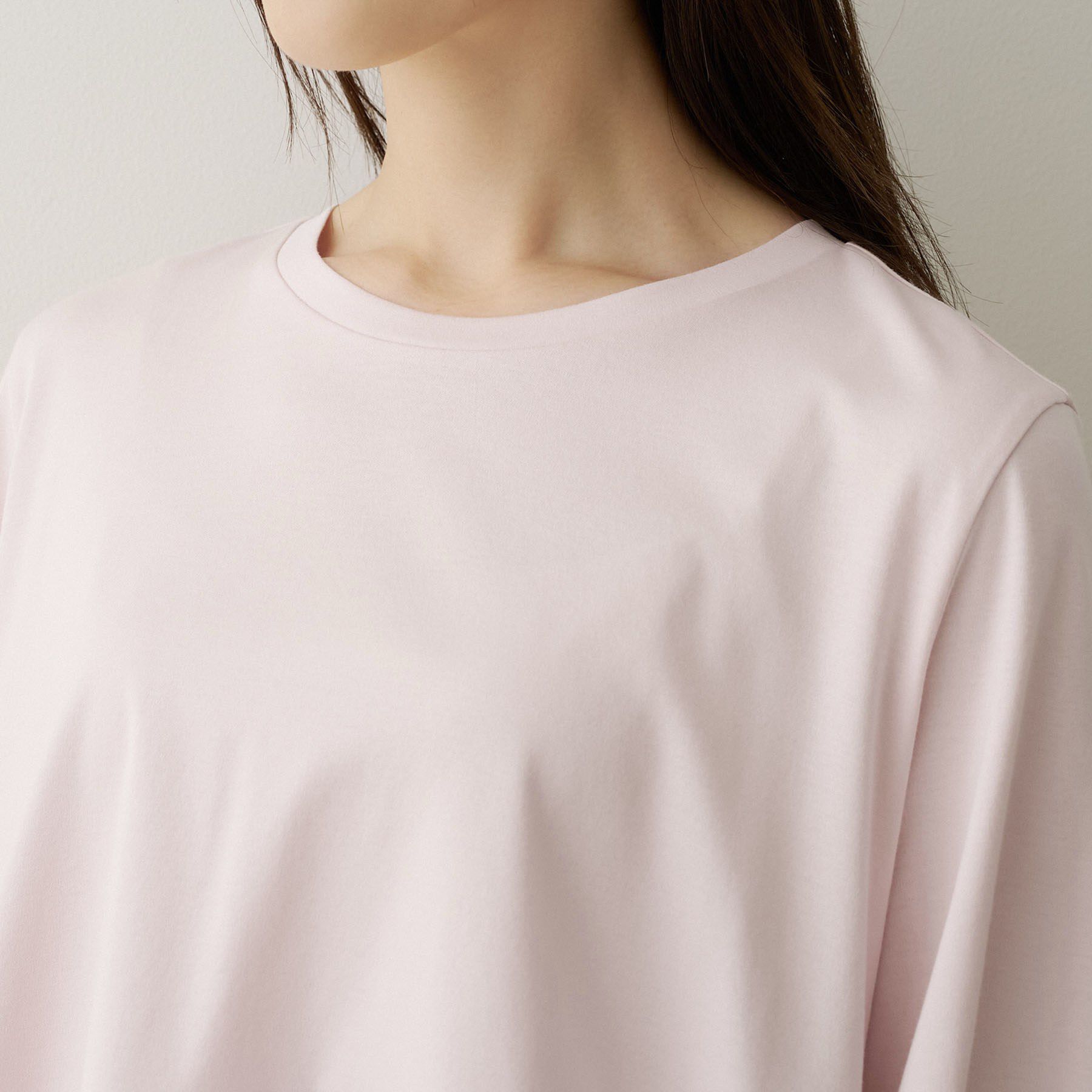 UNTITLED「【Tシャツ】異素材ドッキングプルオーバー」|Tシャツ・カットソー|