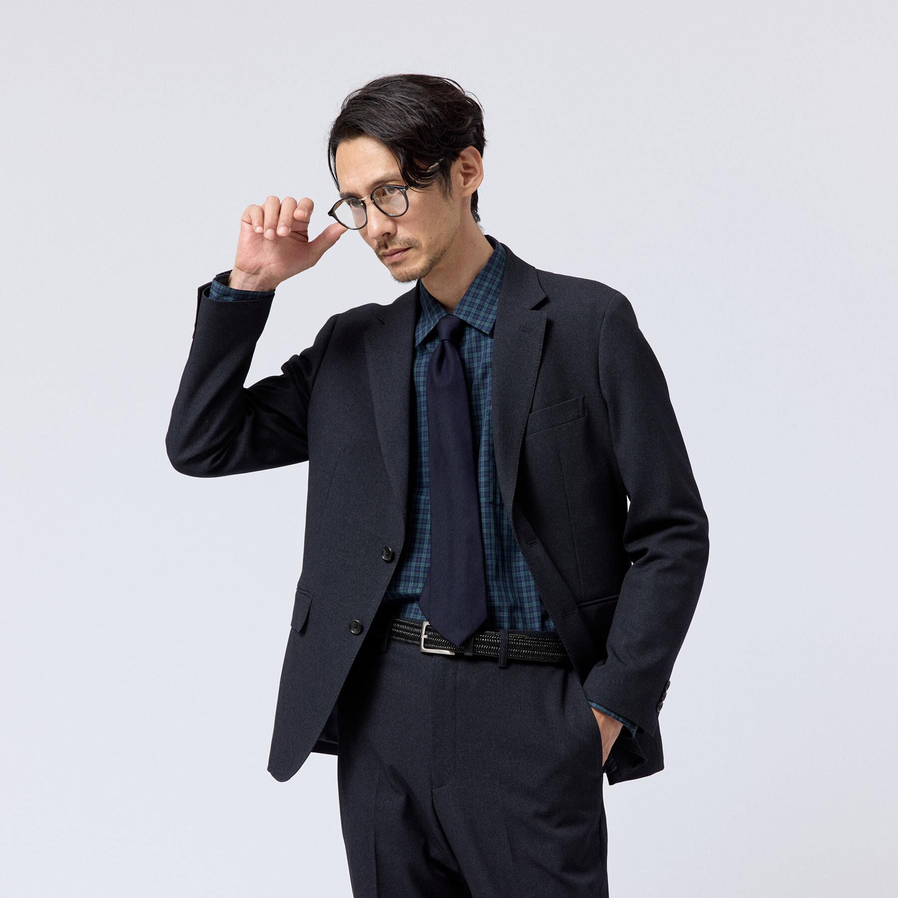TAKEO KIKUCHI「ウールライクキャットフット ジャケット」|テーラードジャケット|