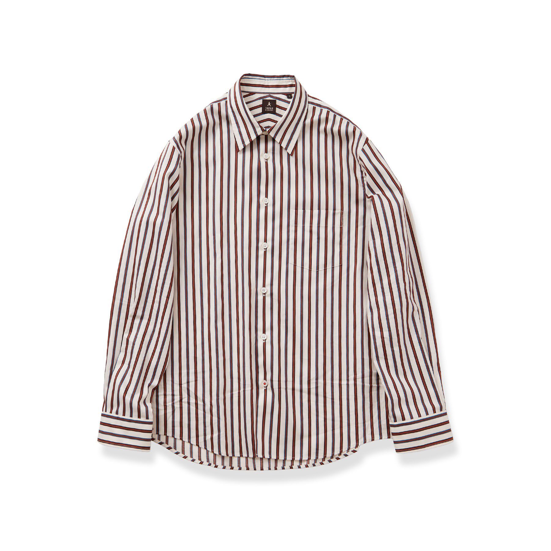 TAKEO KIKUCHI「【BOWLER HAT LABEL】日本製オルタネートストライプシャツ」|シャツ・ブラウス|