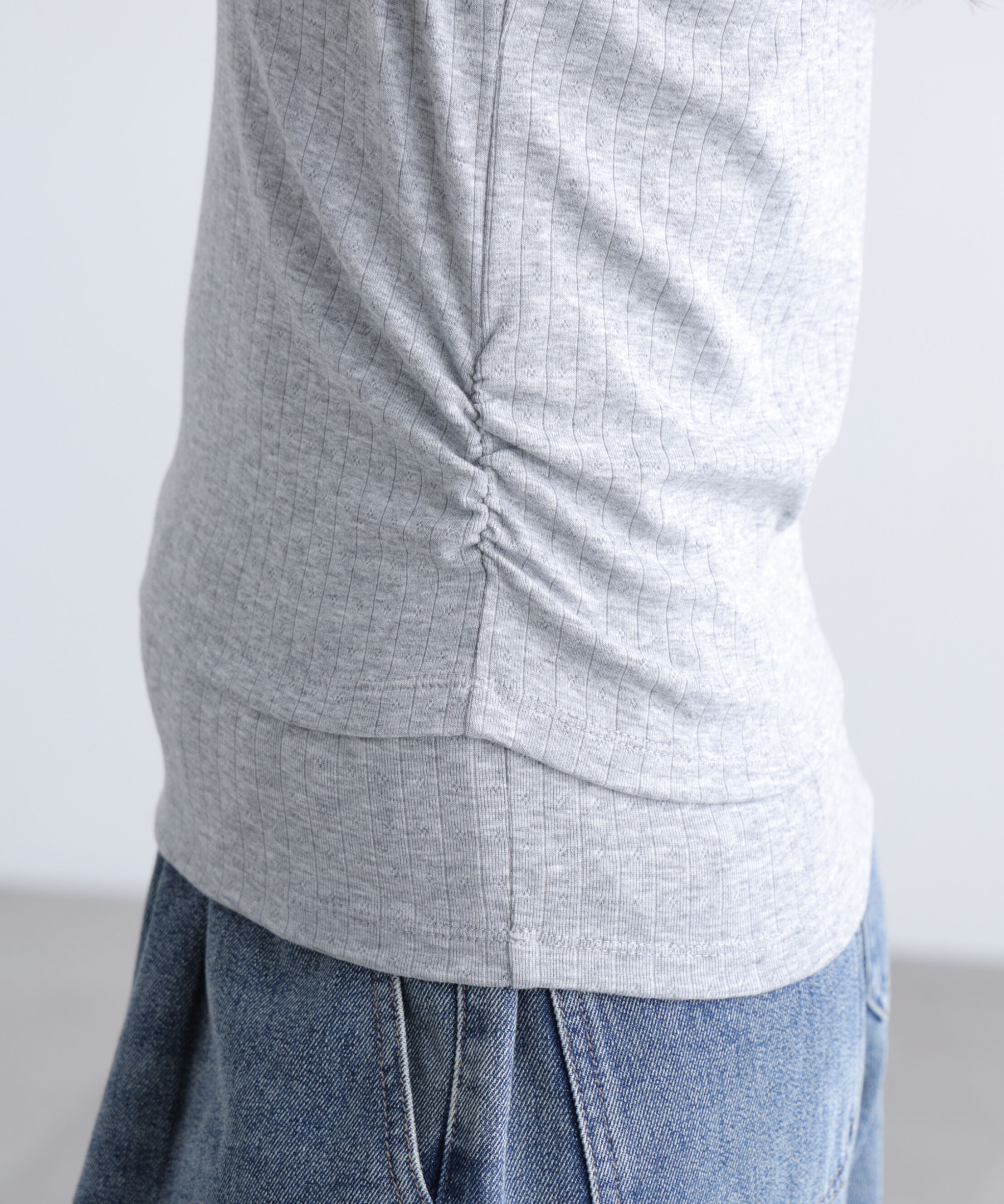  「針抜きテレコTシャツタンクセット」|Tシャツ・カットソー|