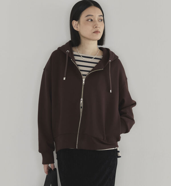 Doux archives「ボンディングＷＺＩＰパーカー」|パーカー|BROWN