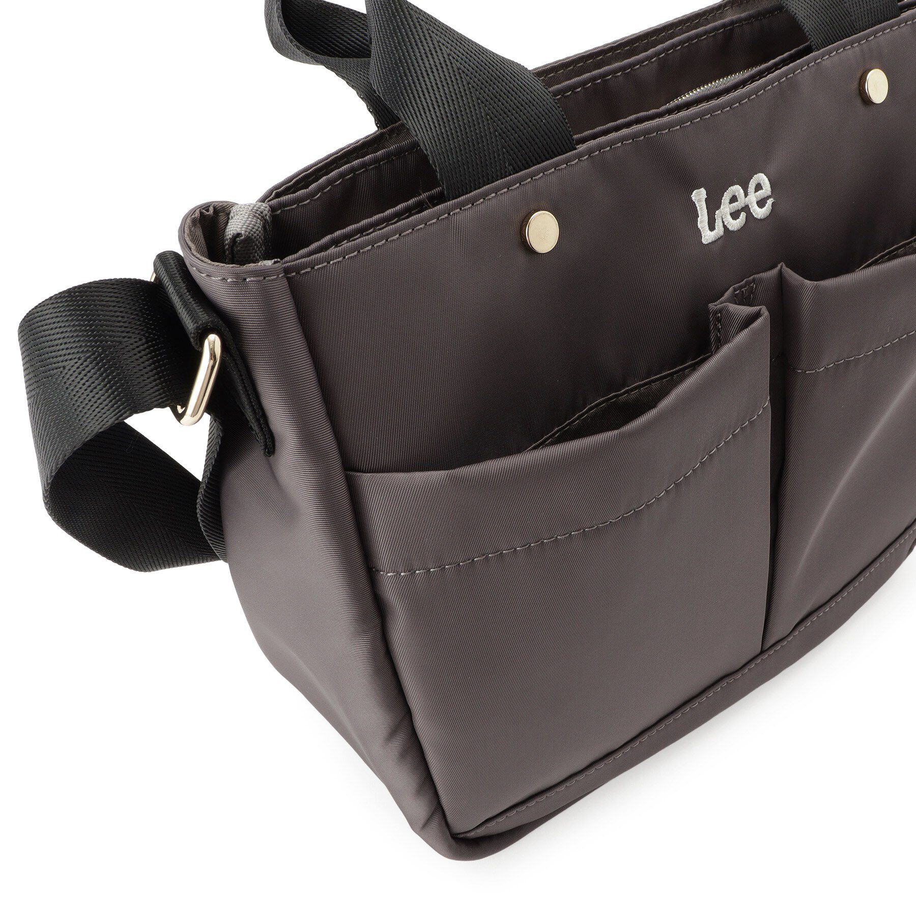 SHOO･LA･RUE「【Lee別注／撥水】フロント立体ポケットトートバッグ【2WAY】」|トートバッグ|