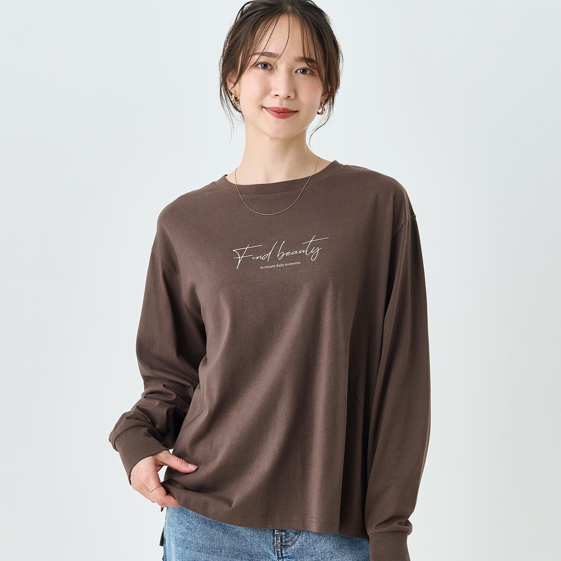 SHOO･LA･RUE「【S-LL】デイリー使いに 選べる6柄プリントロンT」|Tシャツ・カットソー|