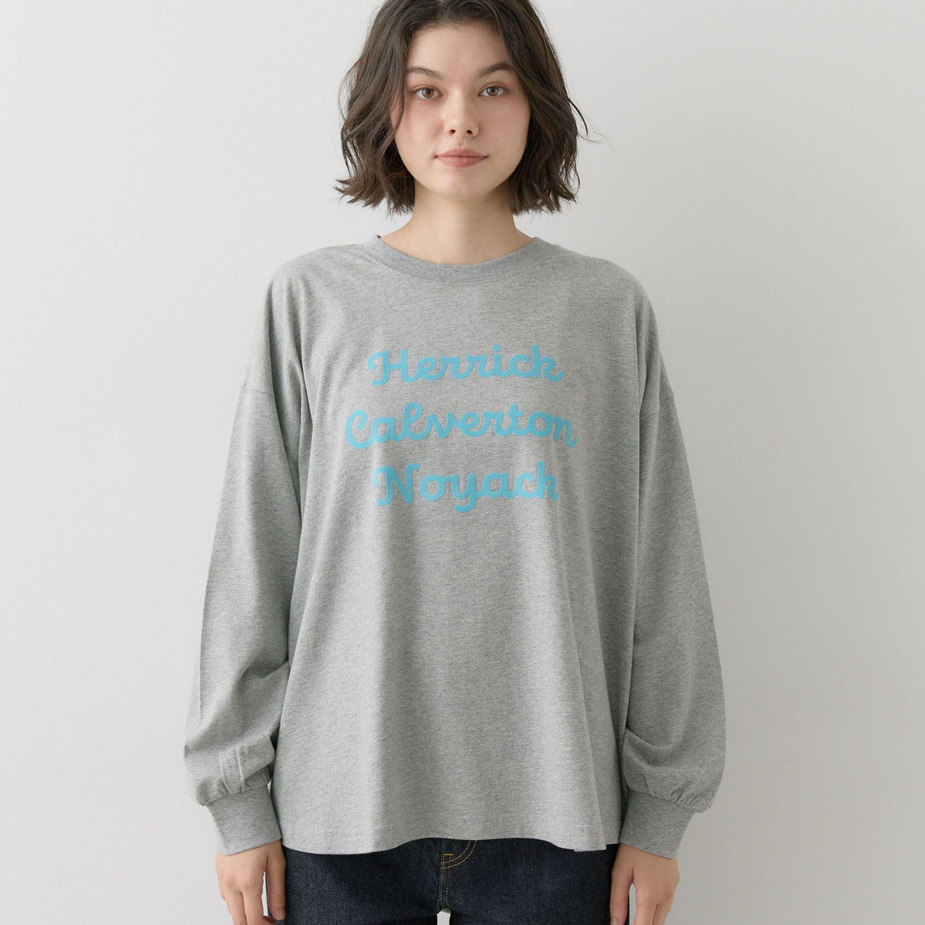 Dessin「【洗える】オーガニックコットン ロングスリーブTシャツ」|Tシャツ・カットソー|