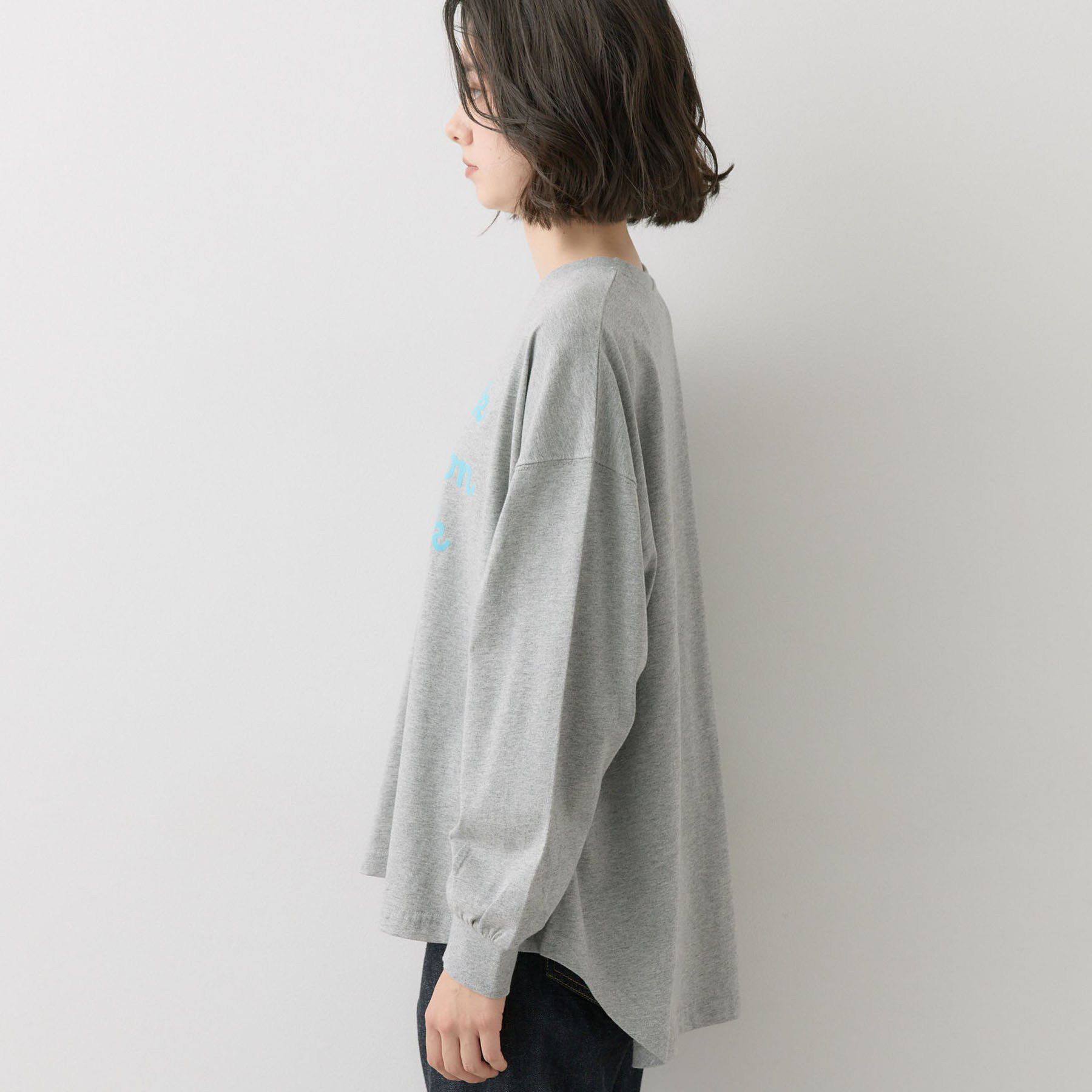 Dessin「【洗える】オーガニックコットン ロングスリーブTシャツ」|Tシャツ・カットソー|