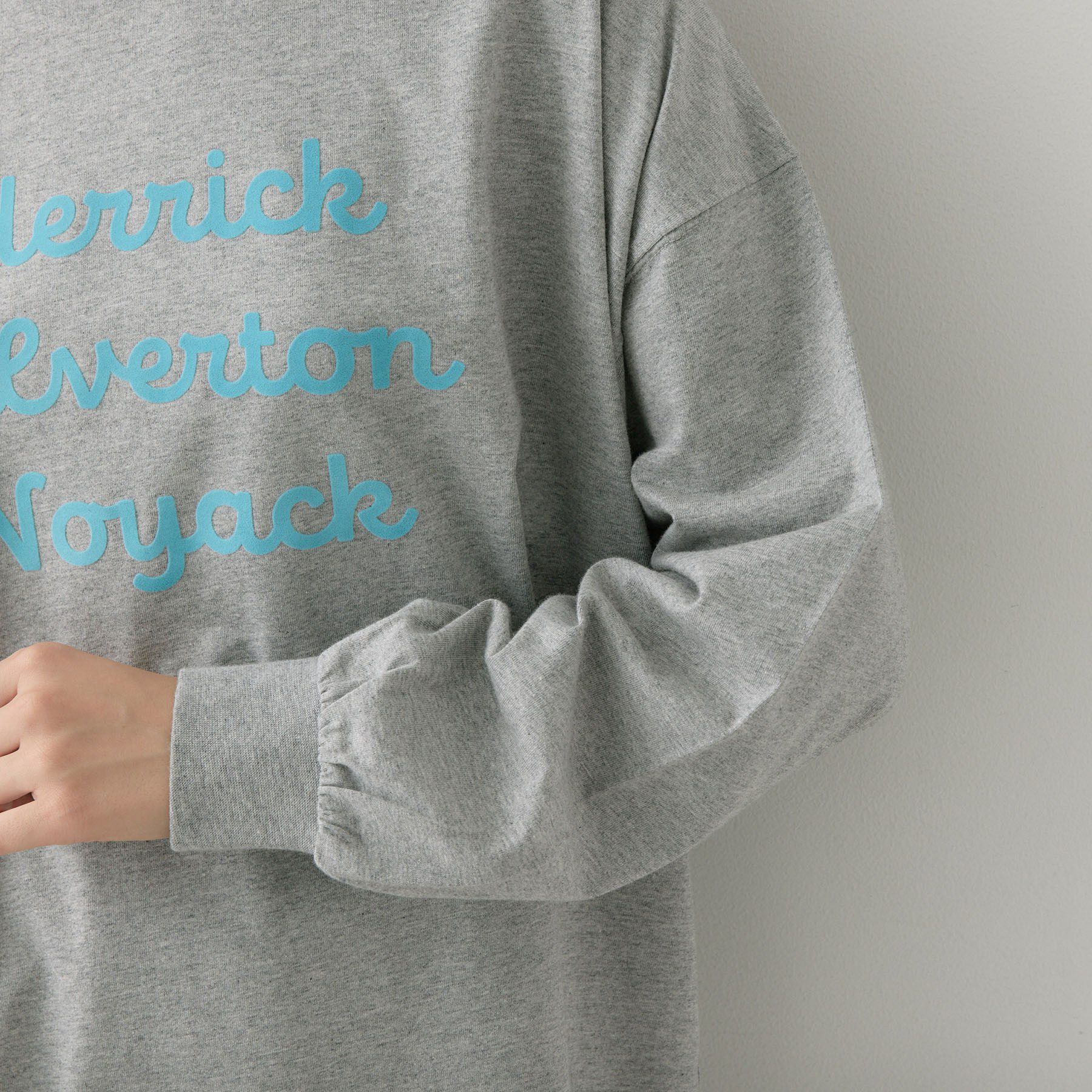 Dessin「【洗える】オーガニックコットン ロングスリーブTシャツ」|Tシャツ・カットソー|