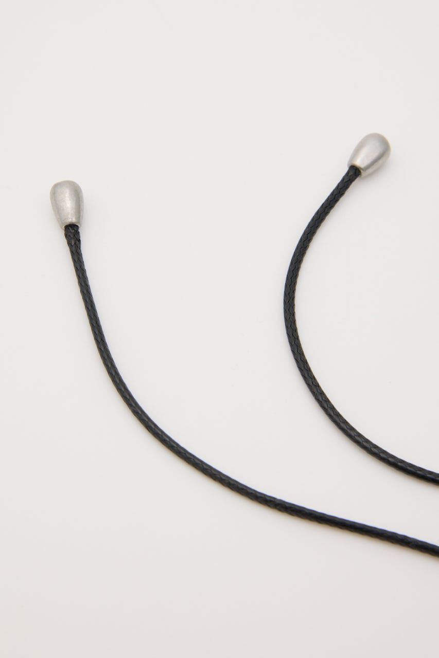 MOUSSY「STONE PENDANT CORD ネックレス」|ネックレス|